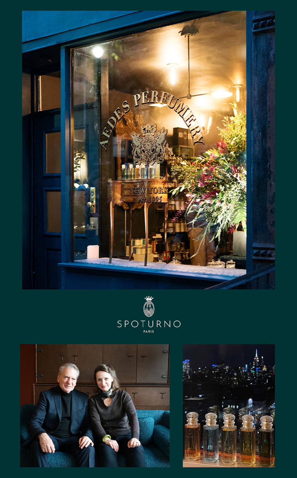 Spoturno at Aedes Perfumery