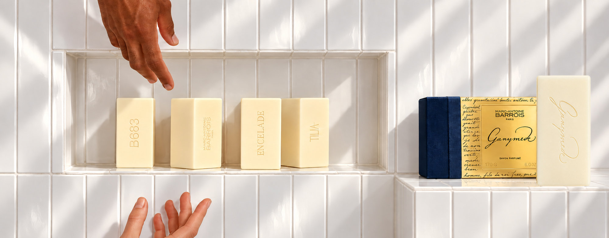 Marc-Antoine Barrois Soaps now at Aedes